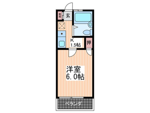 コーポマサトの物件間取画像